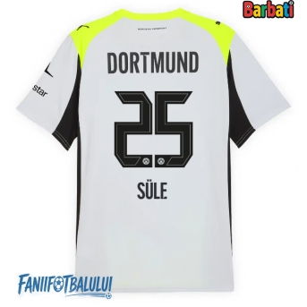 Borussia Dortmund Niklas Sule #25 Tricou Fotbal Replică 2025-26 Barbati Deplasare